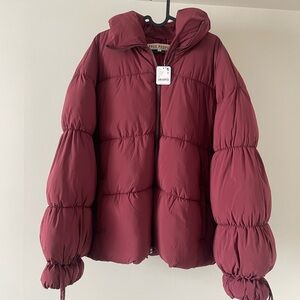 Free People Cotton Candy Puffer Jacket